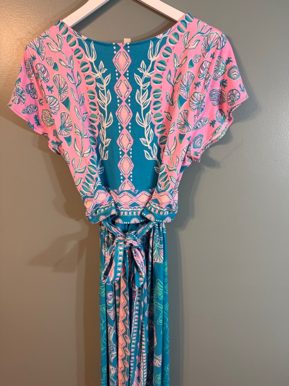 Lilly Pulitzer Pink and teal maxi - Picture 7 of 7